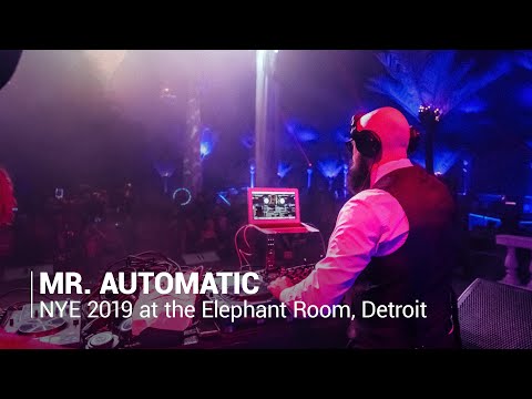 Mr. Automatic Electro Swing set at Gatsby NYE 2019 Party, Elephant Room, Detroit