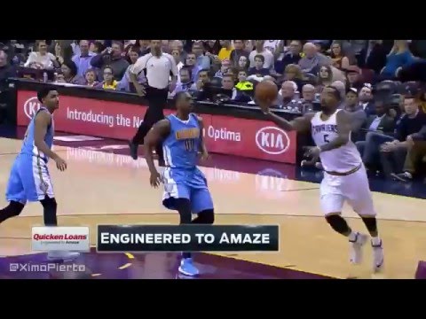 LeBron James full highlights vs nuggets triple double! 33pts 11as 3/21/16