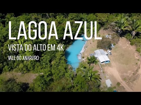 Lagoa Azul em Vale do Anari/RO | Uma Vista Aérea Incrível em 2 Minutos!