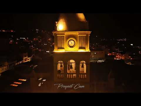 Vista Aérea Nocturna La Calera Cundinamarca