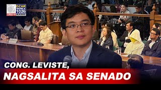 Download lagu Cong. Leviste, nagsalita sa Senado; Cabral Files issue, tinalakay mp3