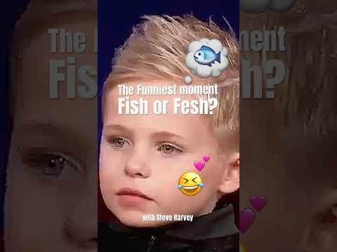 🤣"Fish" or "Fesh”? The Funniest Interview With Steve Harvey 😍❤️‍🔥👍🏻 #shorts #steveharvey #funny