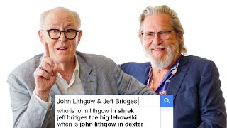 John Lithgow &amp; Jeff Bridges Answer The Web&#39;s Most Searched Questions | WIRED