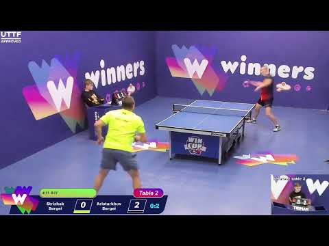 WINners CUP table 2  10.01  Strizhak Sergei - Aristarkhov Sergei   19:00