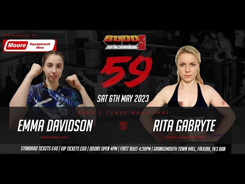 Bout 16 - Rita Gabryte Vs Emma Davison