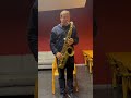 Chris Potter testing the Heidinga Saxophone Neck