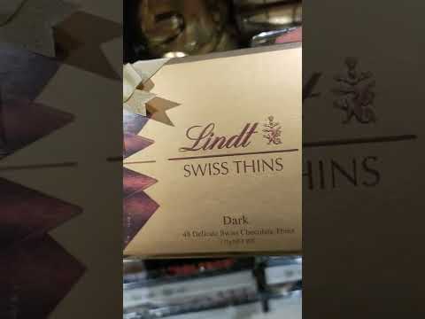 lindt swiss thins chocolate #shorts