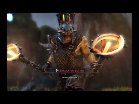 Shadow of mordor fire brander uruk quotes
