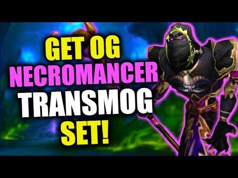 How To Get OG NECROMANCER Transmog Set In 10.1.5? WoW Dragonflight Transmog Guide