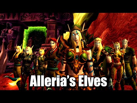 The Forgotten High Elves of Outland – Allerian Stronghold | WoW Lore