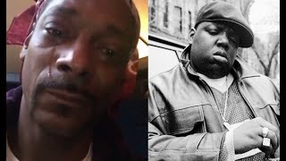 Snoop Remembers Calling Biggie After Getting Shot At In New York