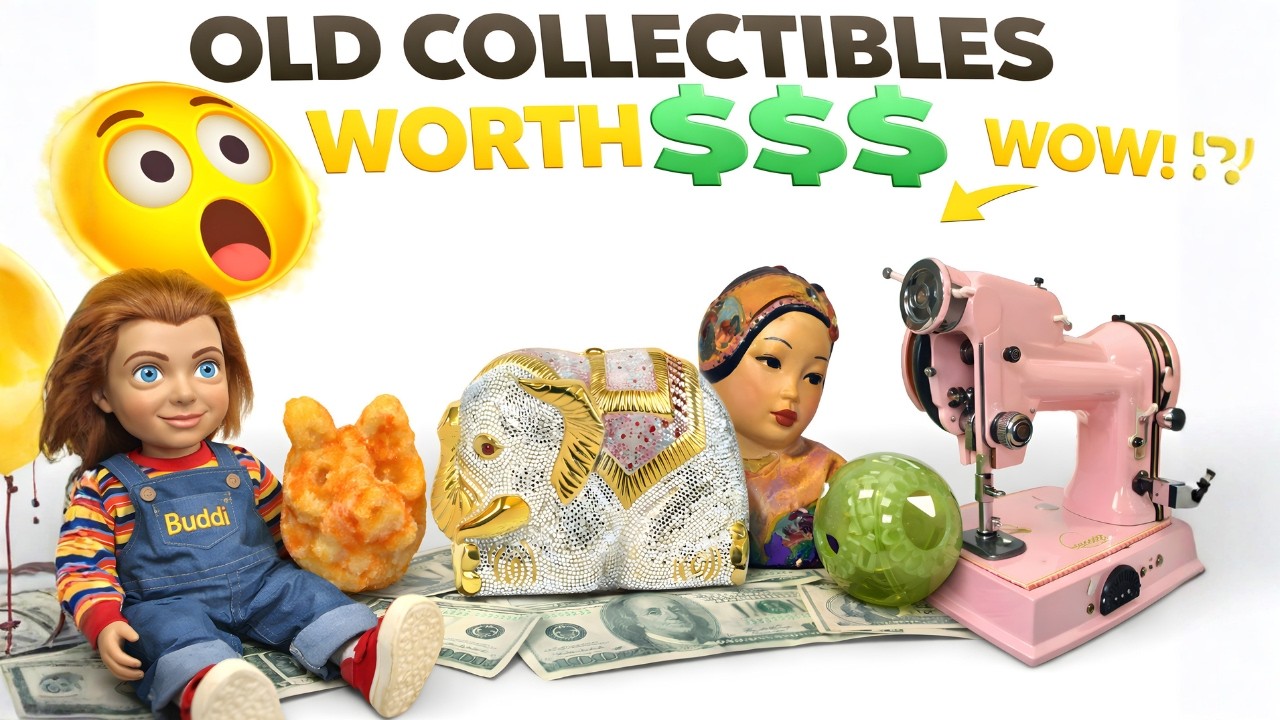 25 Collectibles That Sold for $30 to $5,500 - Hidden in Plain Sight!