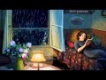 Let the window open, I want to hear the rain ( Oldies from another room, wind chimes ) 6 HOURS ASMR