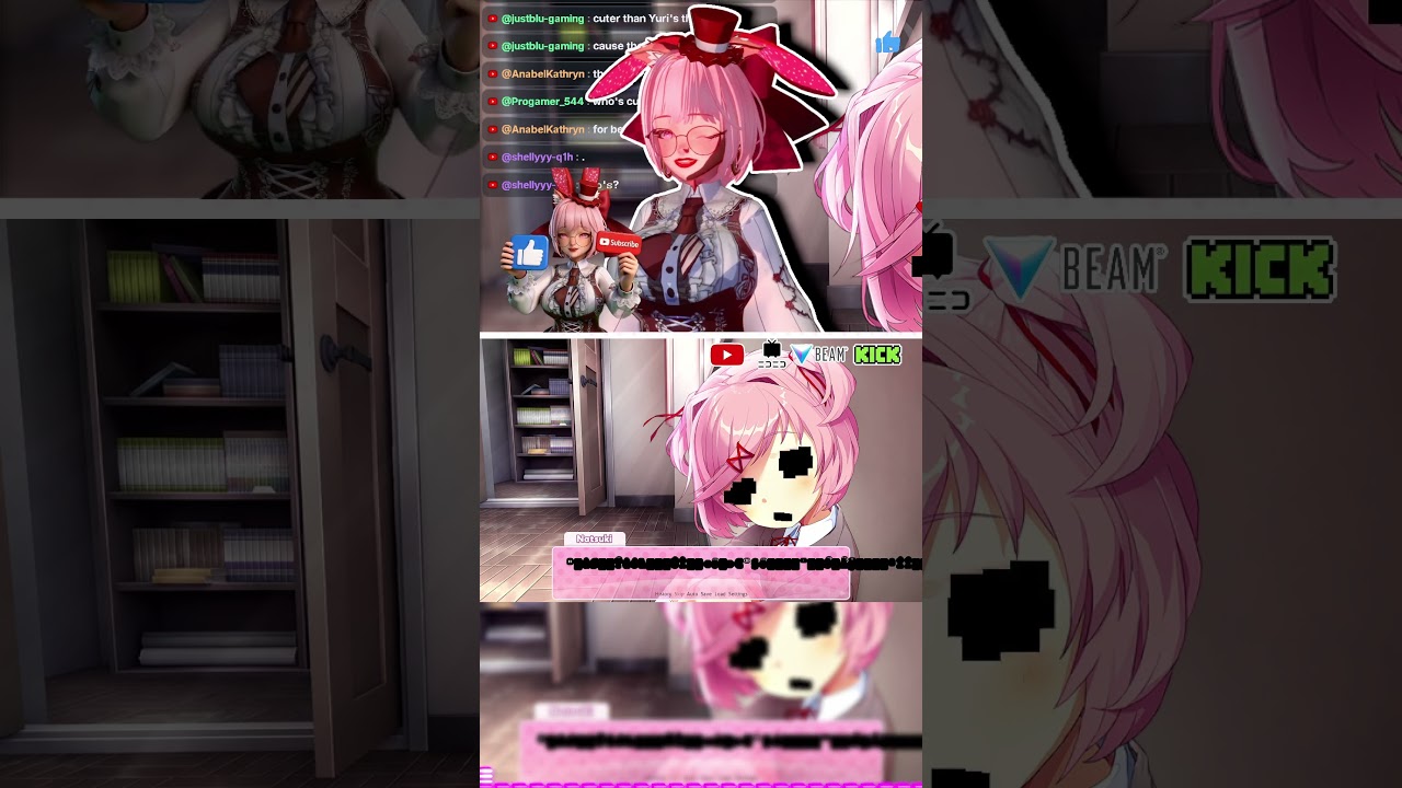 Natsuki ain't right #shorts