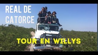 Real de catorce, SLP - Paseo en willys completo ¡¡¡