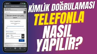 ESC Projeleri Kimlik Doğrulama Çözümü