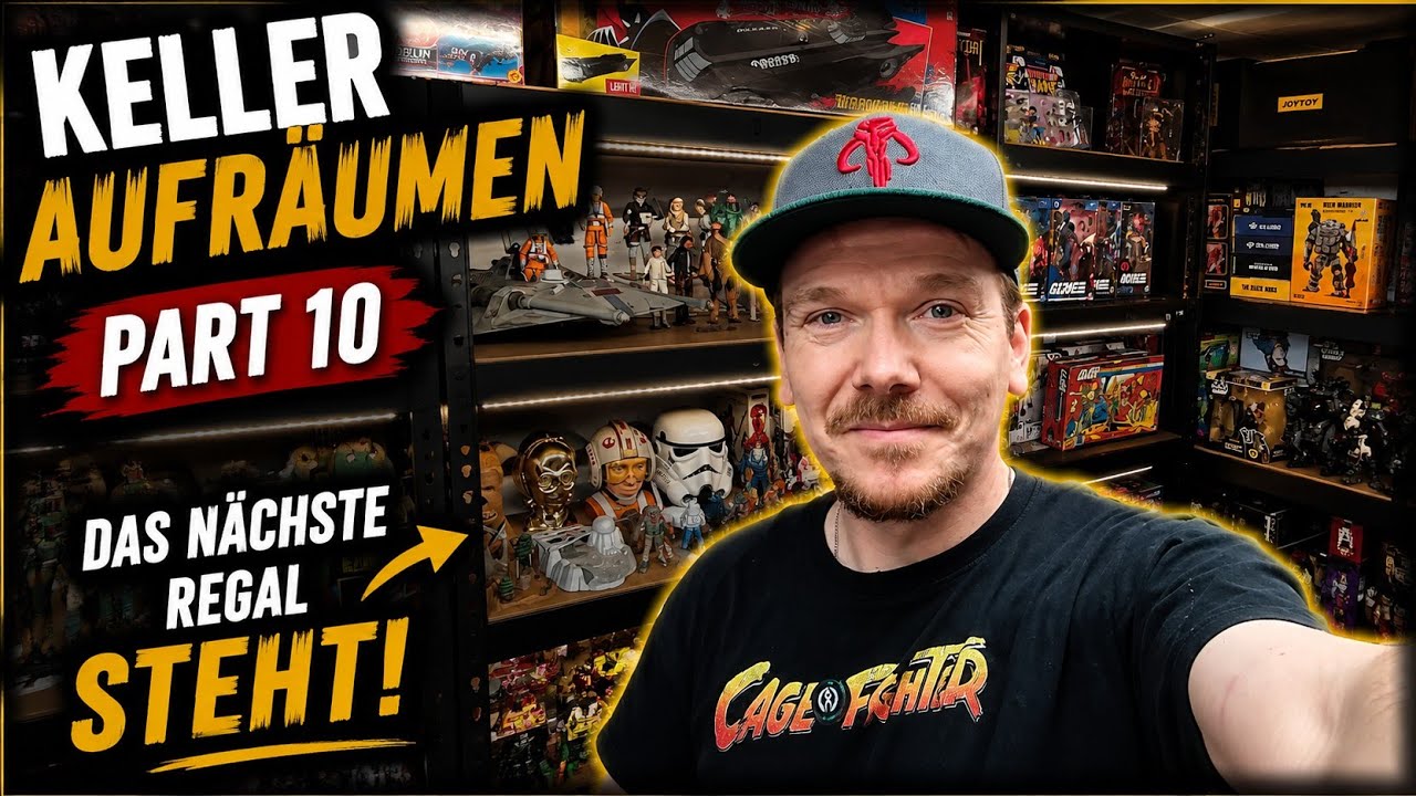 Toy Room Update - Actionfiguren Sammlung im Keller | Part 10
