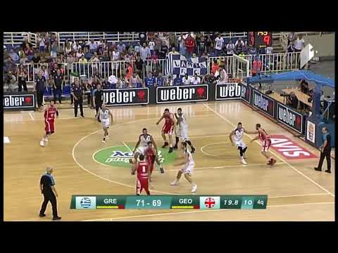 GEORGE TSINTSADZE GAME WINNER AGAINST GREECE