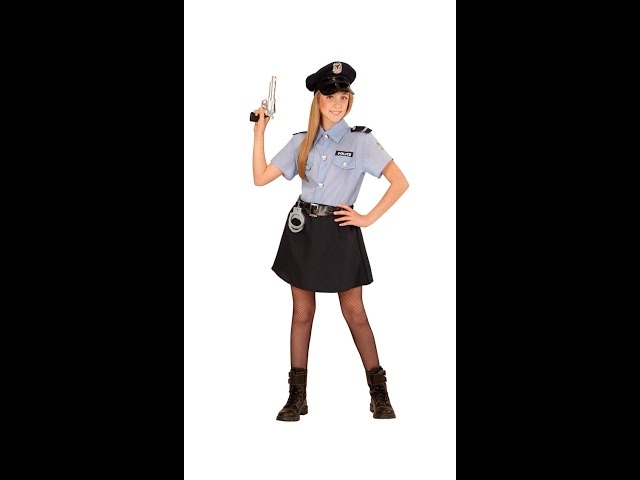 Politi kostume, pige video