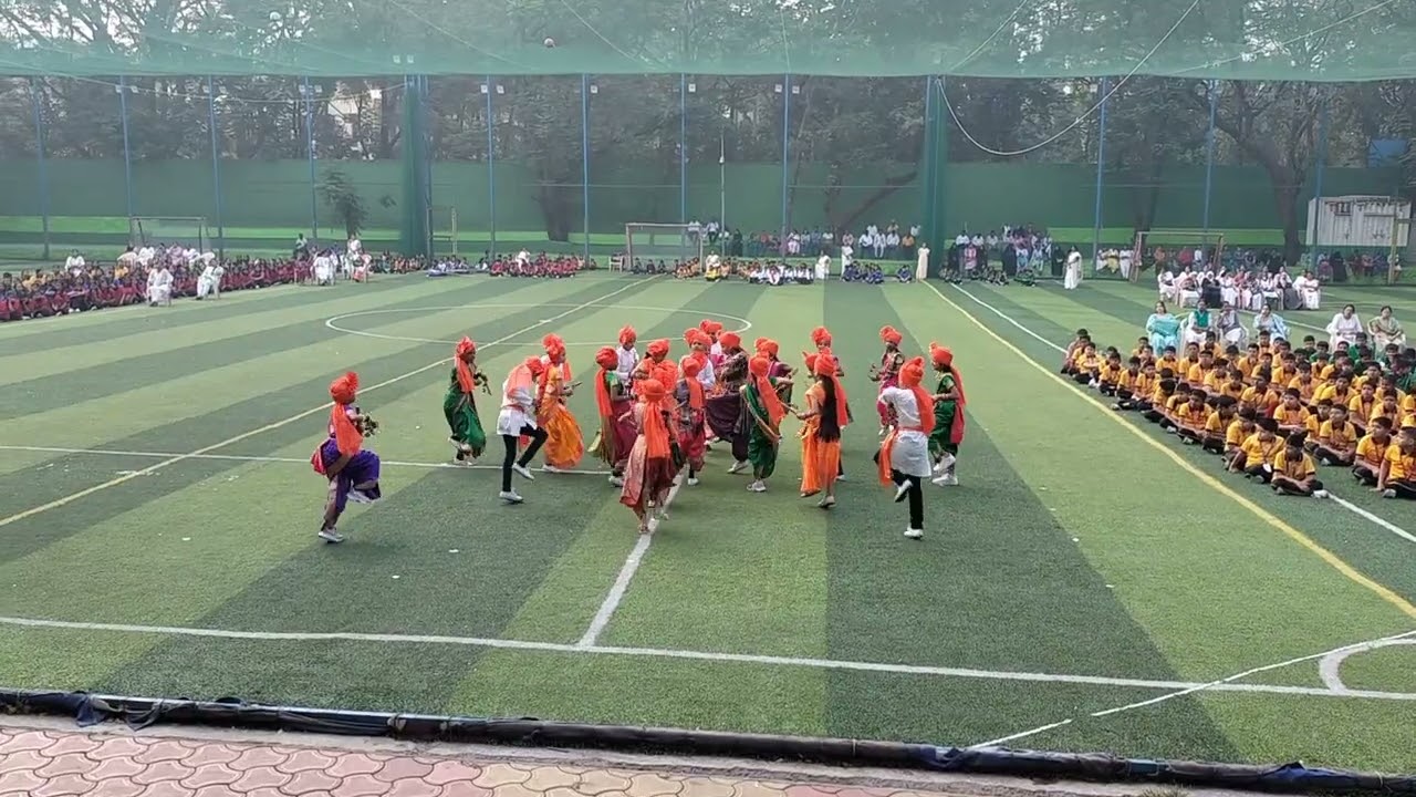 Primary Section Lezim Performance