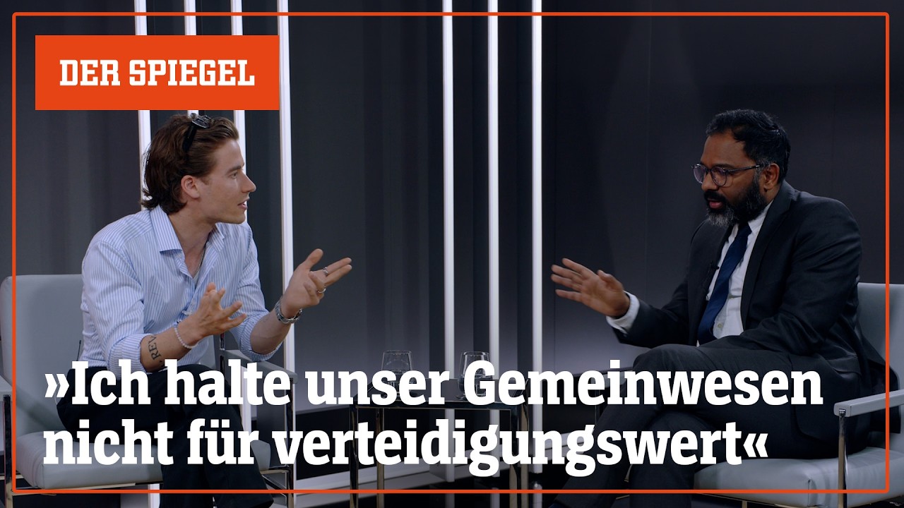 Deutschland verteidigen? Simon David Dressler & Stephan Anpalagan im Spitzengespräch | DER SPIEGEL