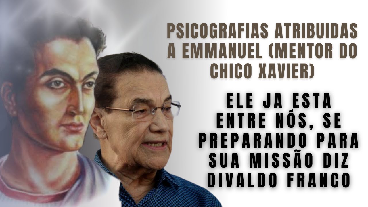 MENTOR DE CHICO XAVIER JA ESTA ENTRE NÓS E SE PREPARA PARA SUA MISSÃO.
