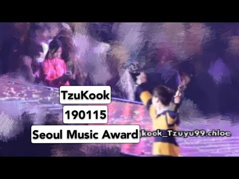 [BANGTWICE] Jungkook ll Tzuyu - 190115 Seoul Music Award