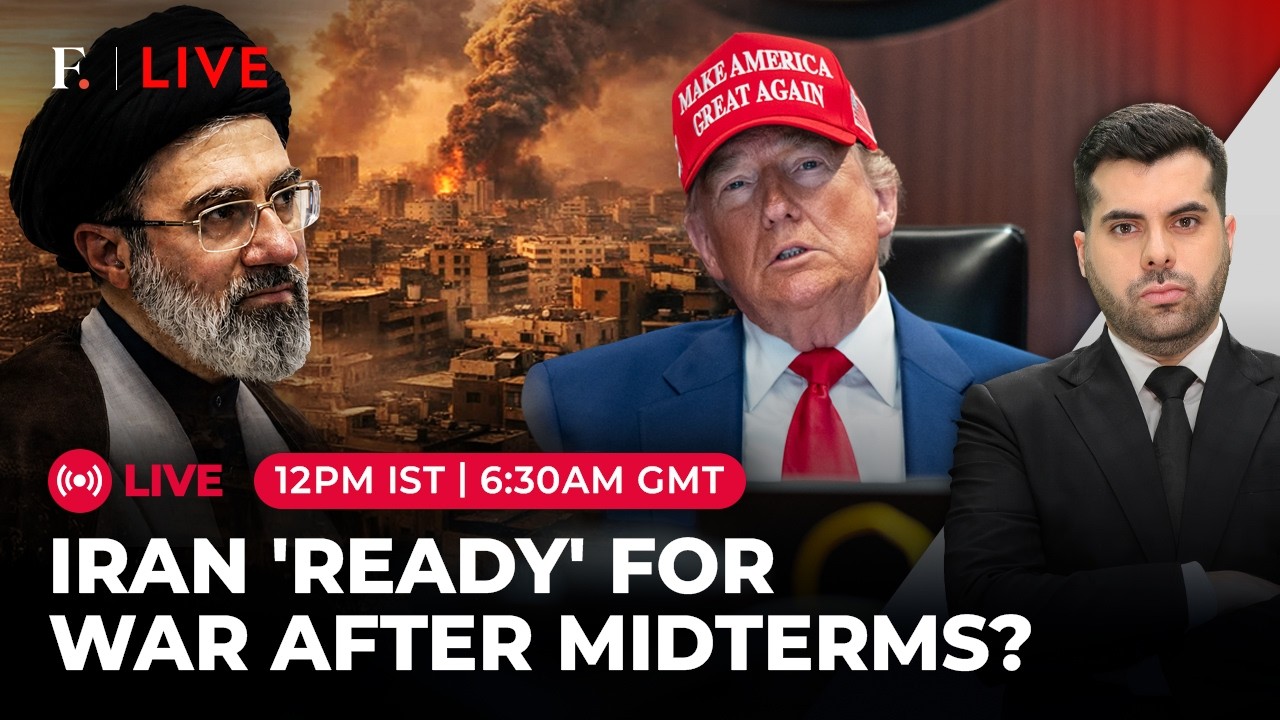 LIVE: Iran Planning Counter Strikes on US Bases Across Gulf After Midterms? | Firstpost Live