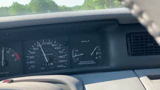 40k-Mile 1994 Lincoln Continental Mark VIII Acceleration
