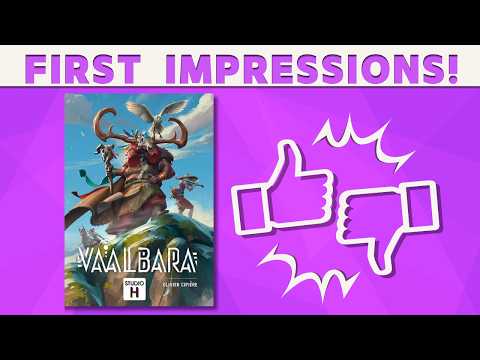 Vaalbara - Board Game First Impressions Review!