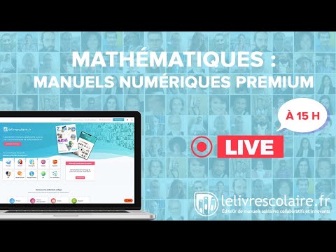 Webinaire Manuels Numériques Premium - Mathématiques