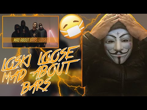 AMERICAN REACTS TO Loski - Mad About Bars w/ Kenny Allstar [S3.E44] | @MixtapeMadness [Reaction]