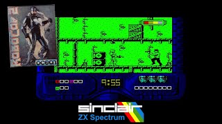 ZX Spectrum Games 🖥️ - RoboCop 2 🤖🚔