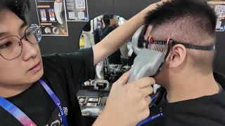 The Smartest Hair Clippers for Cutting Perfect Fades #CES called the Glyde