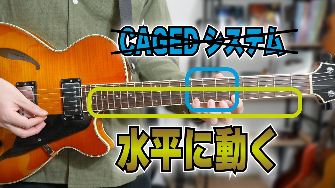 ひとつのブロックしか見えない状態から、視野を広げて水平に動く