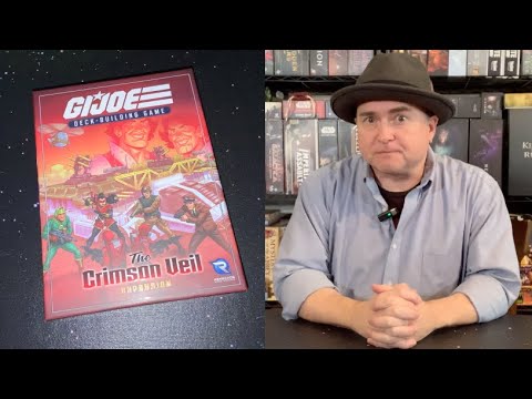The Discriminating Gamer: G.I. JOE Deck Building Game - The Crimson Veil Expansion