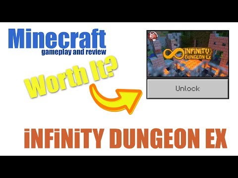 Minecraft Infinity Dungeon EX Gameplay and Review