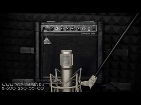 Комбик басовый BEHRINGER BT108 (Bass Amplifier Review and demo)