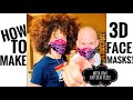 How to Sew a 3D Face Mask: With ONE Pattern Piece!