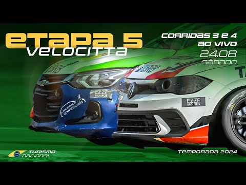 [CORRIDAS 3 E 4] ETAPA 04 SPRINT - TURISMO NACIONAL BR 2024 - Velocitta/SP