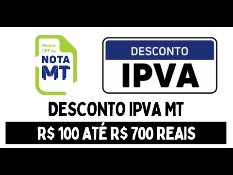 Vídeo: Nota MT IPVA: perguntas e respostas sobre descontos