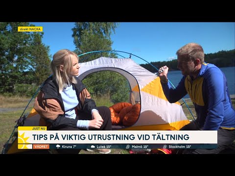 Tälta i Sverige – det här måste du veta - Nyhetsmorgon (TV4)