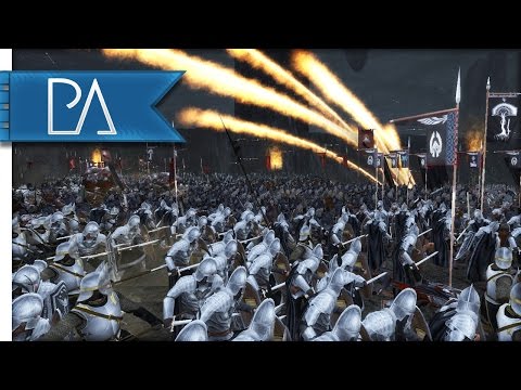 SIEGE OF GOBLIN-TOWN - Third Age Total War Gameplay