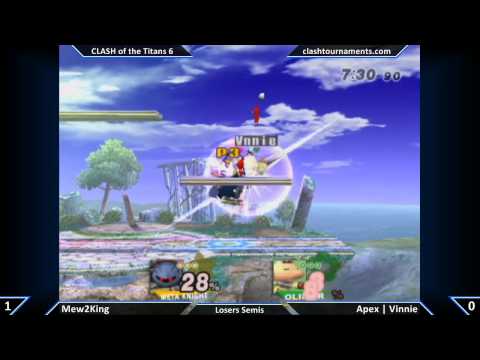 CoT6 - Mew2King vs Apex Vinnie - Losers Semis