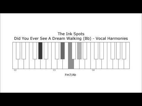 The Ink Spots - Did You Ever See A Dream Walking (Four Part Vocal Harmony)