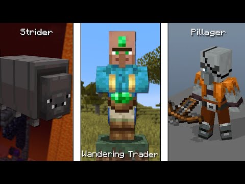 Minecraft Mobs And Their Early Concepts