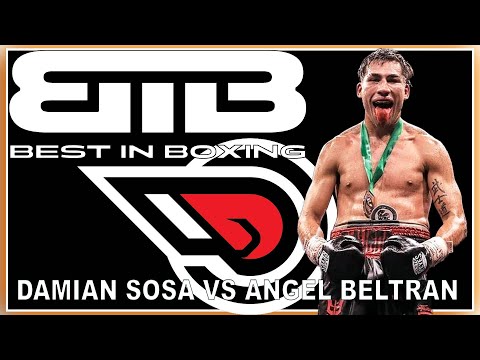 Best in Boxing Damian Sosa vs Angel Beltran Fight