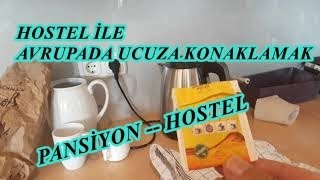 Hostel, Pansiyon almanya,da en ucuz gece nerde kalınır