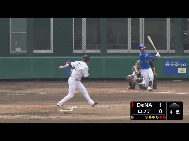 【2軍練習試合】マリーンズ・山本 3者連続三振を含む好投で2回を無失点に抑える!! 2020/6/2 M-DB(ファーム練習試合)