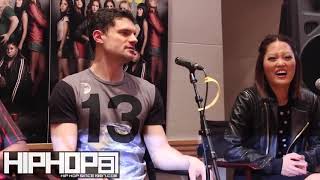 Ester Dean, Hana Mae Lee & Flula Borg Discuss 'Pitch Perfect 2' In Atlanta With HHS1987 video